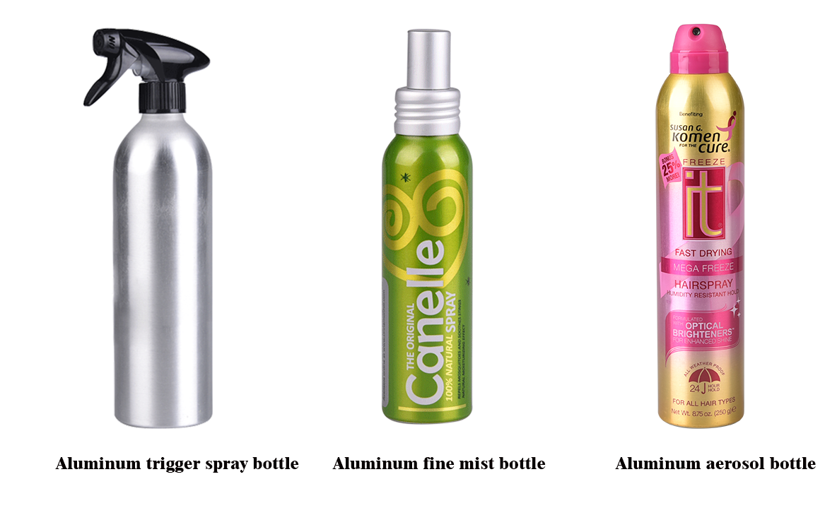 aluminum spray bottle