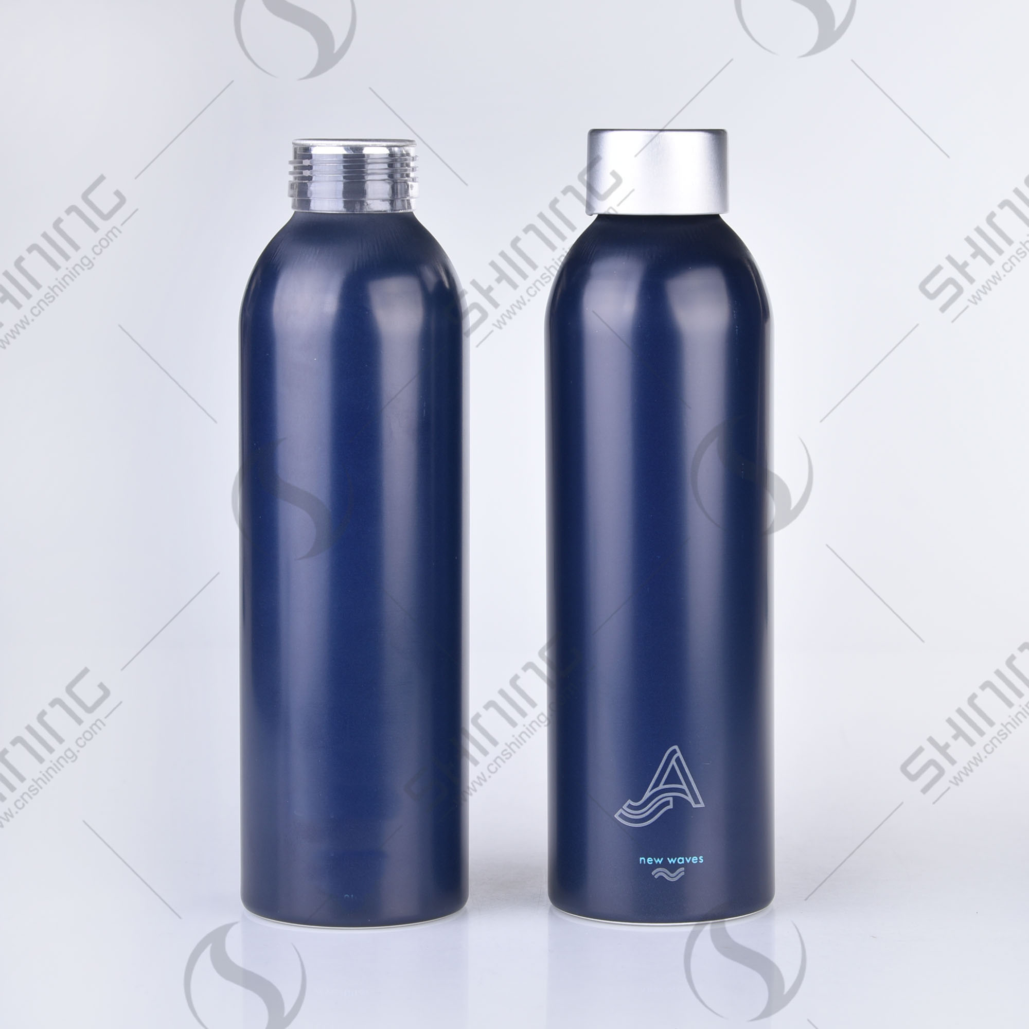 Botella de jugo de aluminio de 16 oz