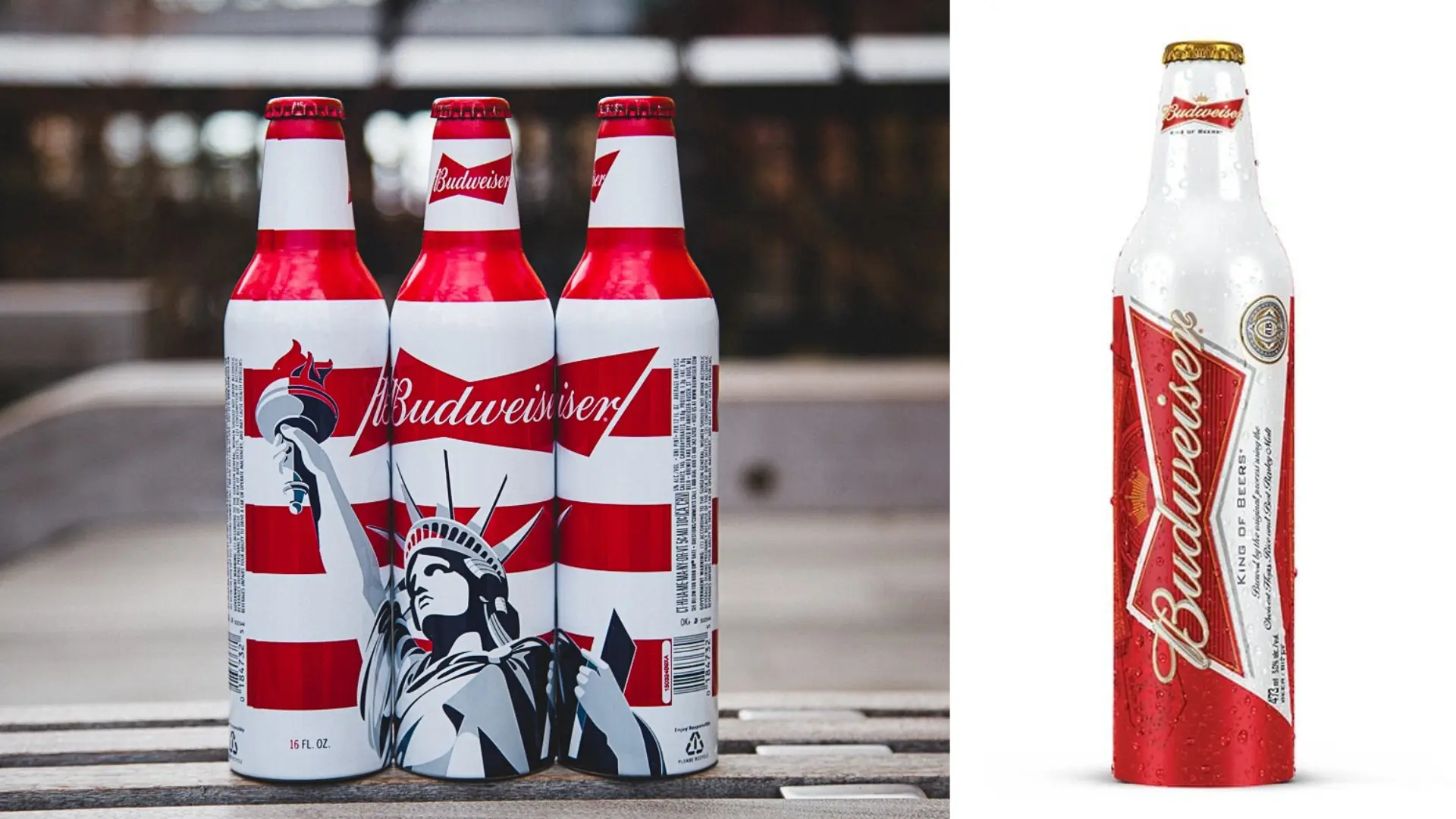 Budweiser Aluminum Bottle