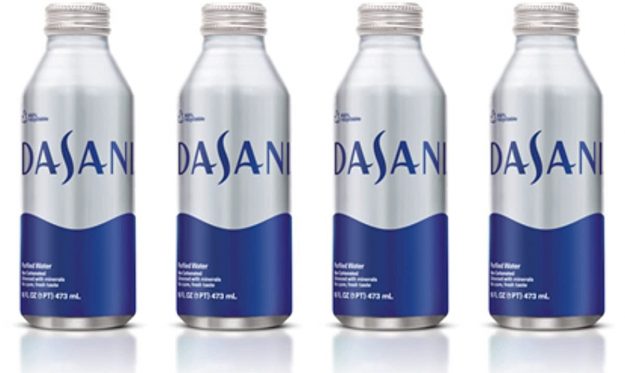 Dasani Aluminiumflaschen
