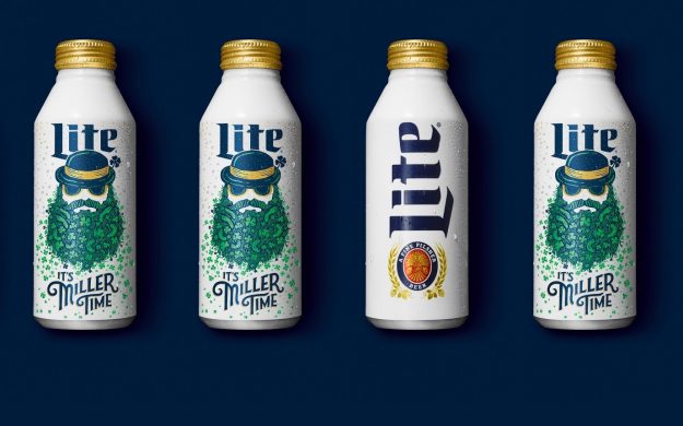 Miller lite Aluminiumflasche