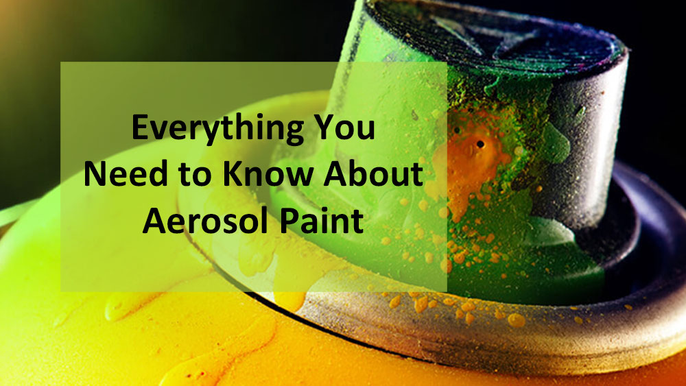 Tudo o que você precisa saber sobre tinta aerossol