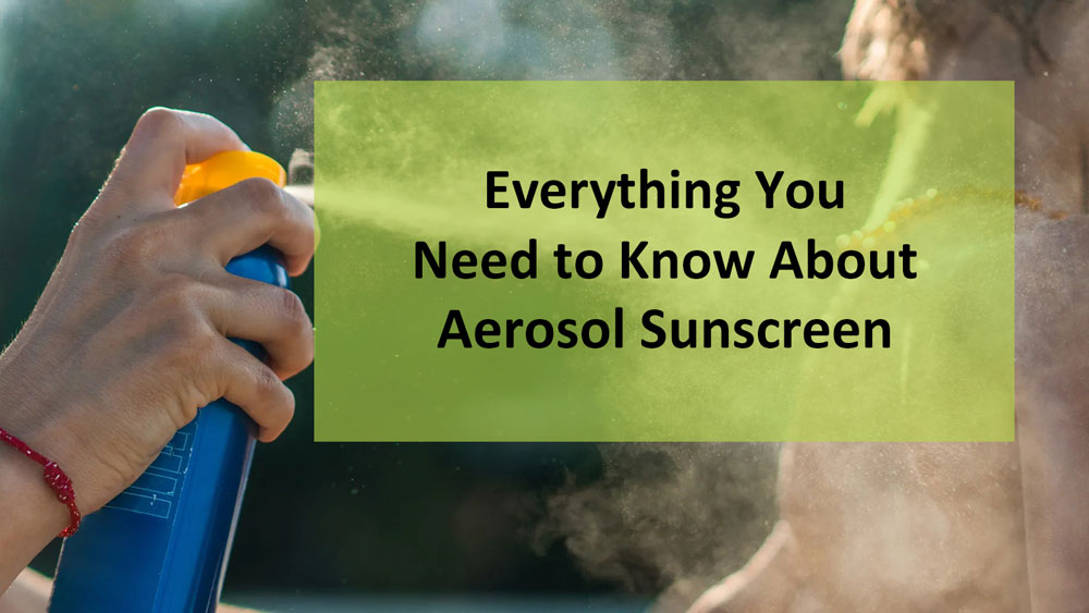 Tudo o que você precisa saber sobre protetor solar aerossol