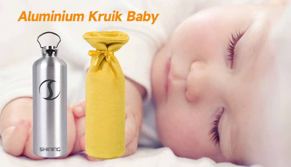 Baby Aluminium Warmwasser Kruik