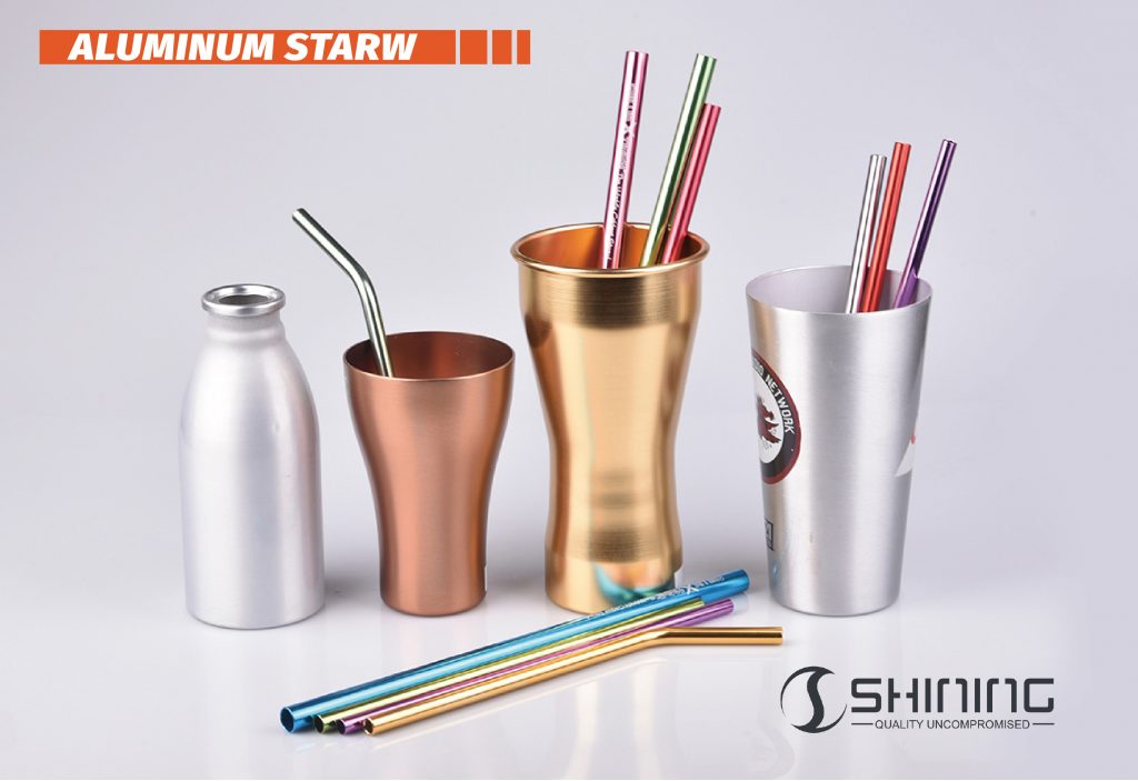 aluminum straw