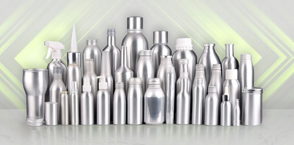 Hersteller von Flaschen aus gebürstetem Aluminium