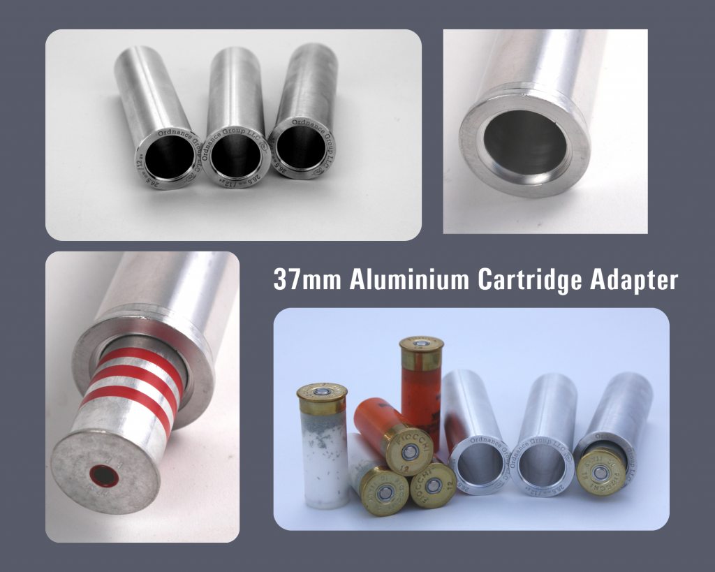 37mm Aluminium Cartridge adapter.