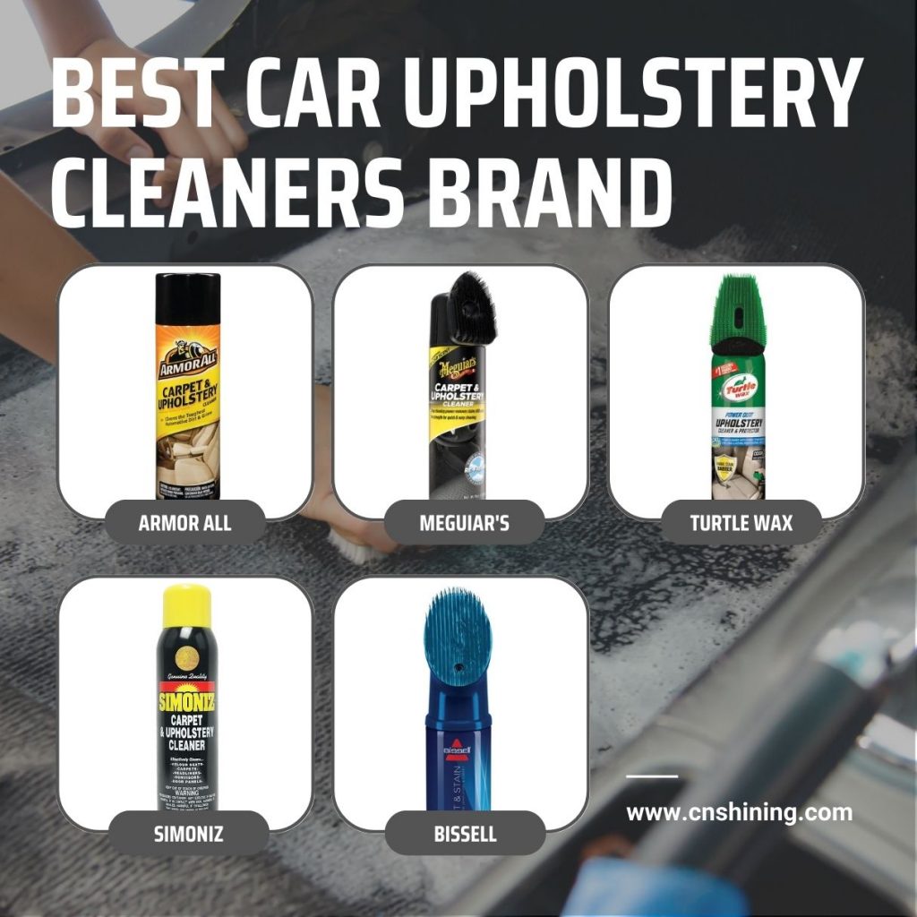 Best Car Upholstery Cleaners Brand