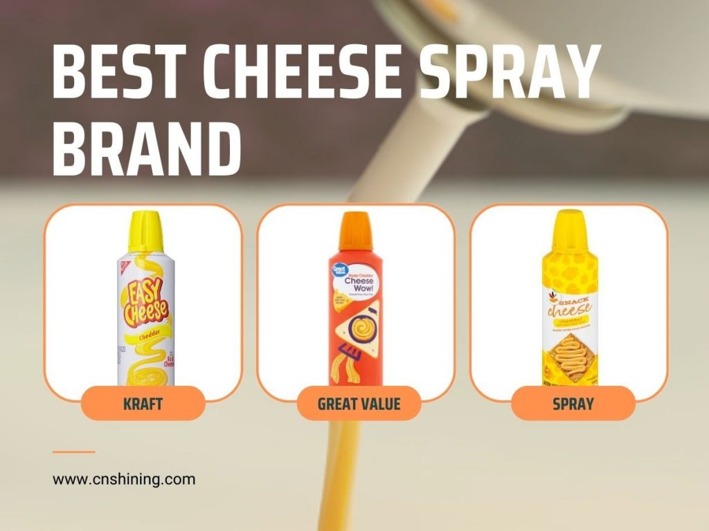 Cheese Spray Aerosol Guide Benefit, Principle, Ingredient, Brand