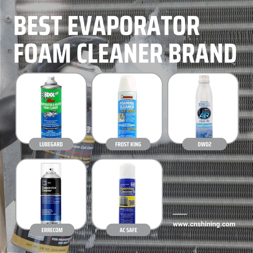 Melhor marca de limpador de espuma para evaporador