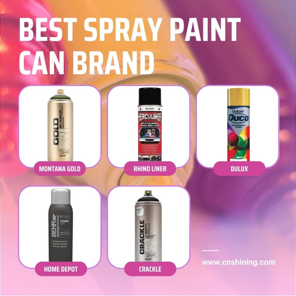 La mejor marca de latas de pintura en aerosol