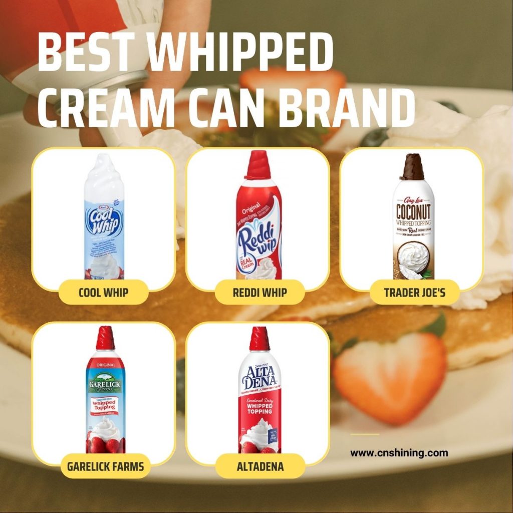 Best Whipped Cream Can Brand