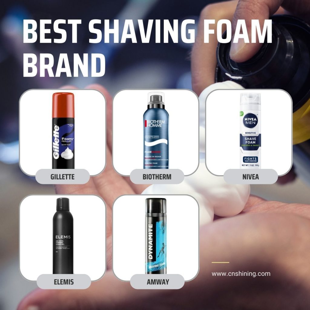 Best shaving foam Brand