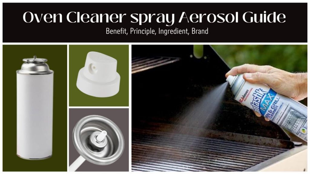 Oven Cleaner spray aerosol can