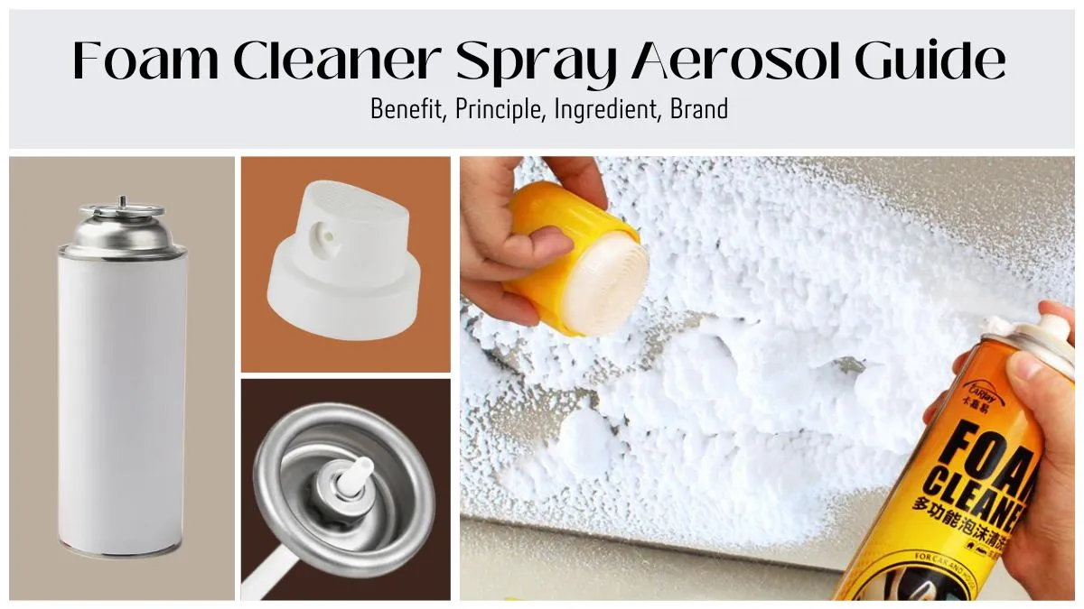 aerosol foam cleaner