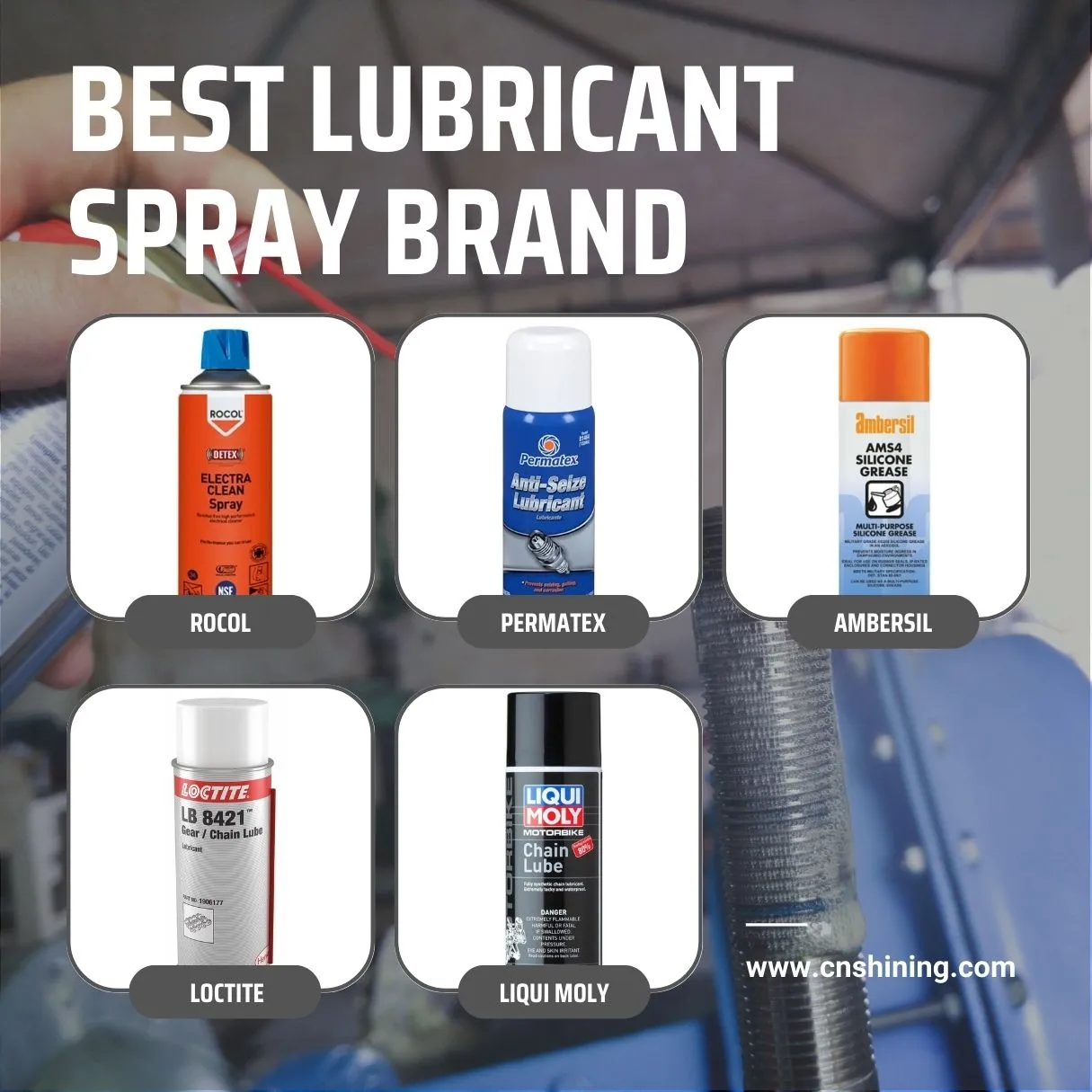 Latas de lubrificante em spray 2026: Tamanhos e guia de fabricantes de equipamentos originais (OEM) 1 lubrificante em aerossol