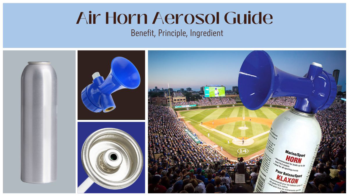 Air Horn Aerosol Guide: Benefit, Principle, Ingredient