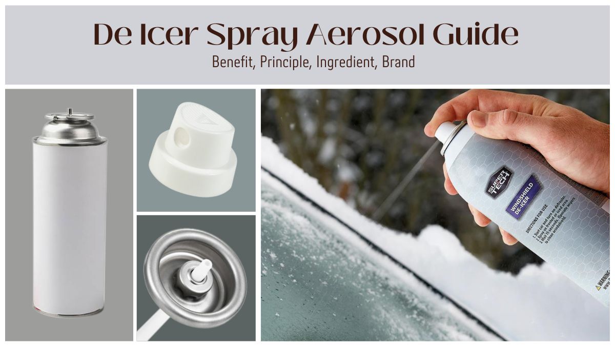 De Icer Spray Aerosol Guide: Benefit, Principle, Ingredient, Brand