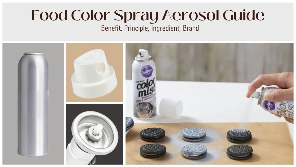 food color spray