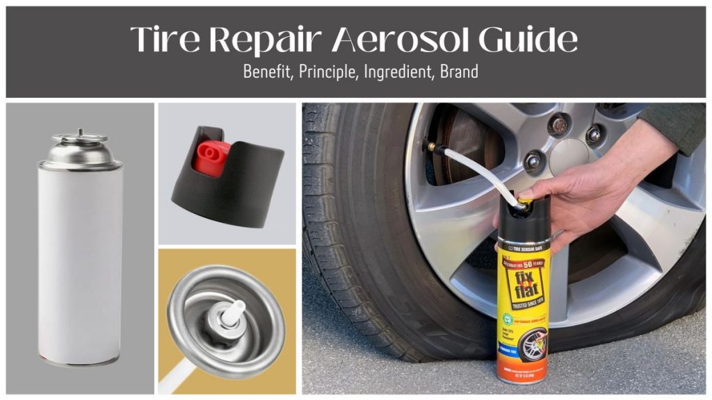 Tire Repair aerosol can