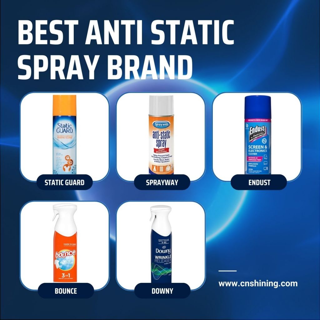 Meilleure marque de spray antistatique