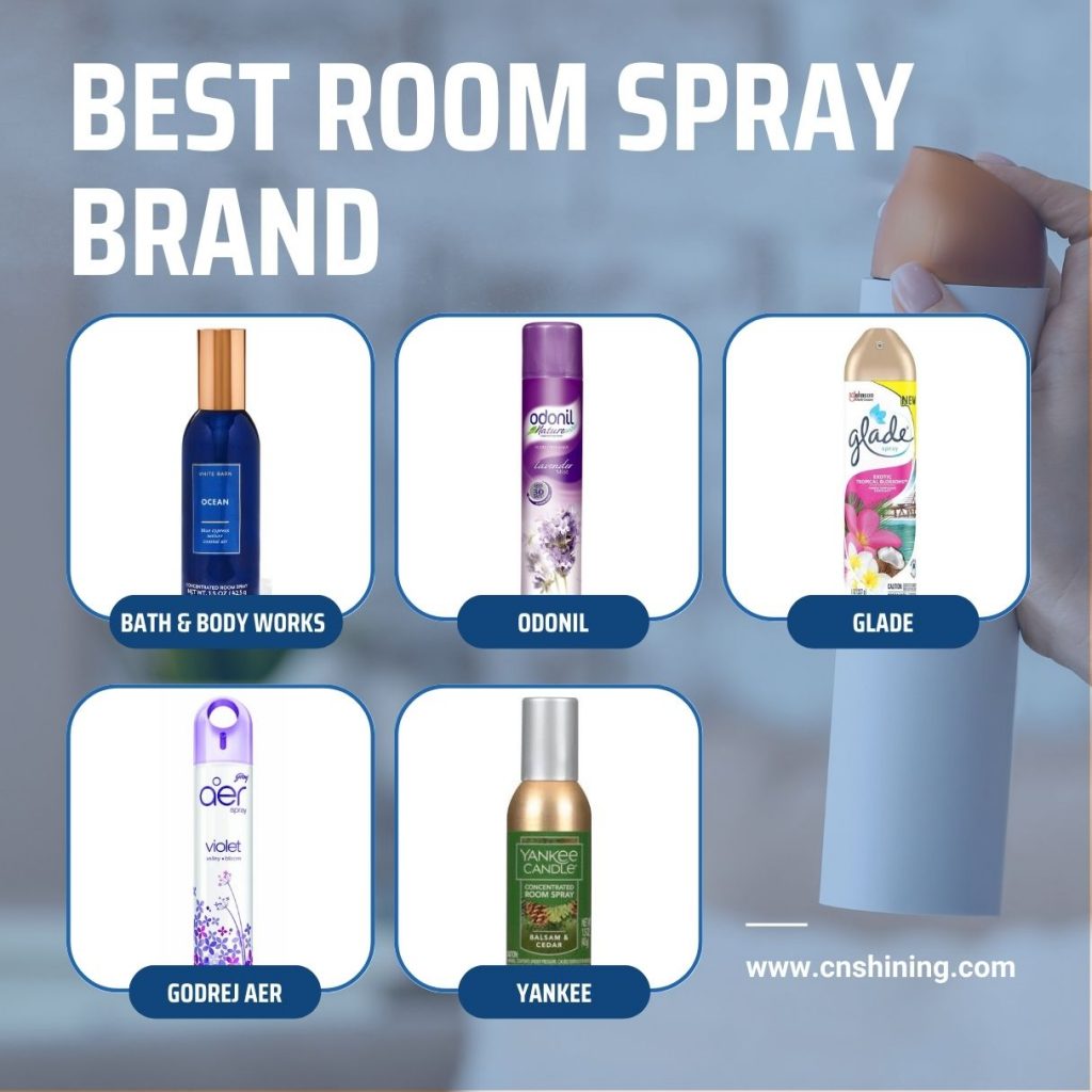 Meilleure marque de spray d'ambiance