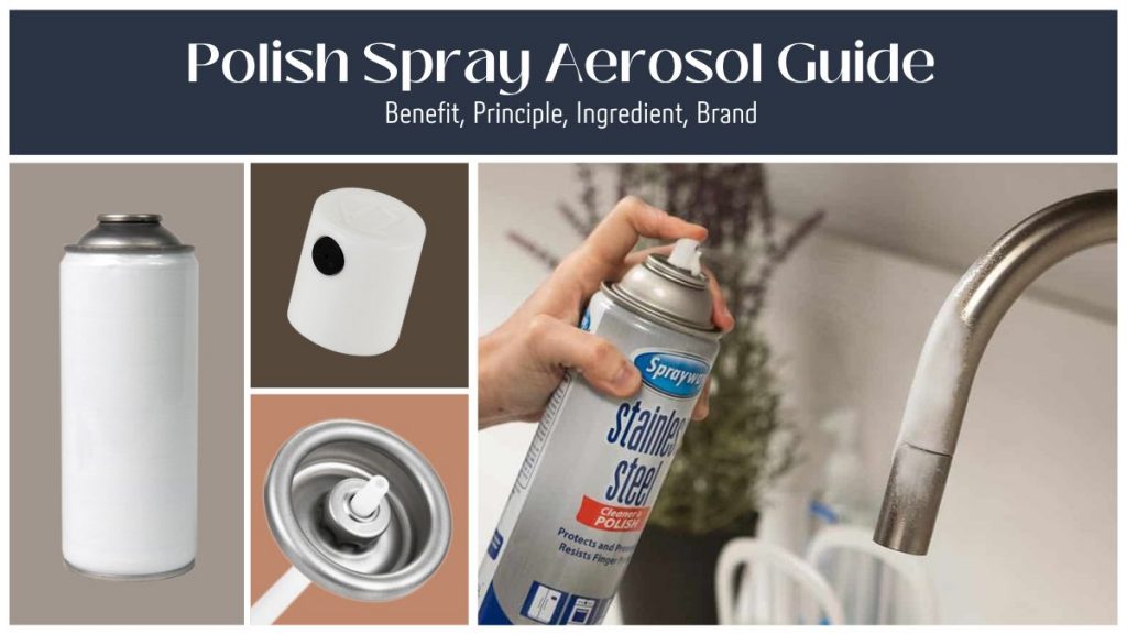 lata de aerossol spray polonês