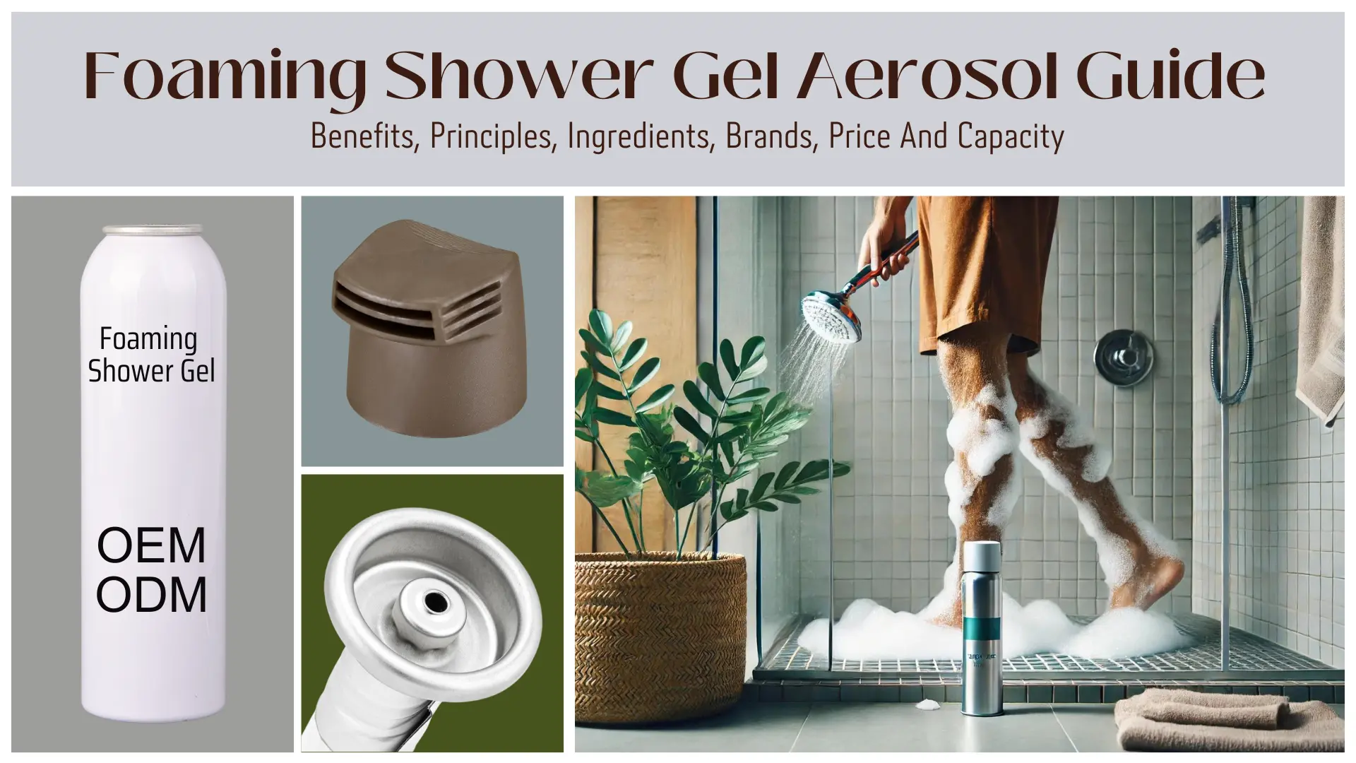 foaming shower gel​