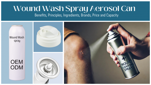 Avantages, principes, ingrédients, marques, prix et capacité de l'aérosol nettoyant pour plaies