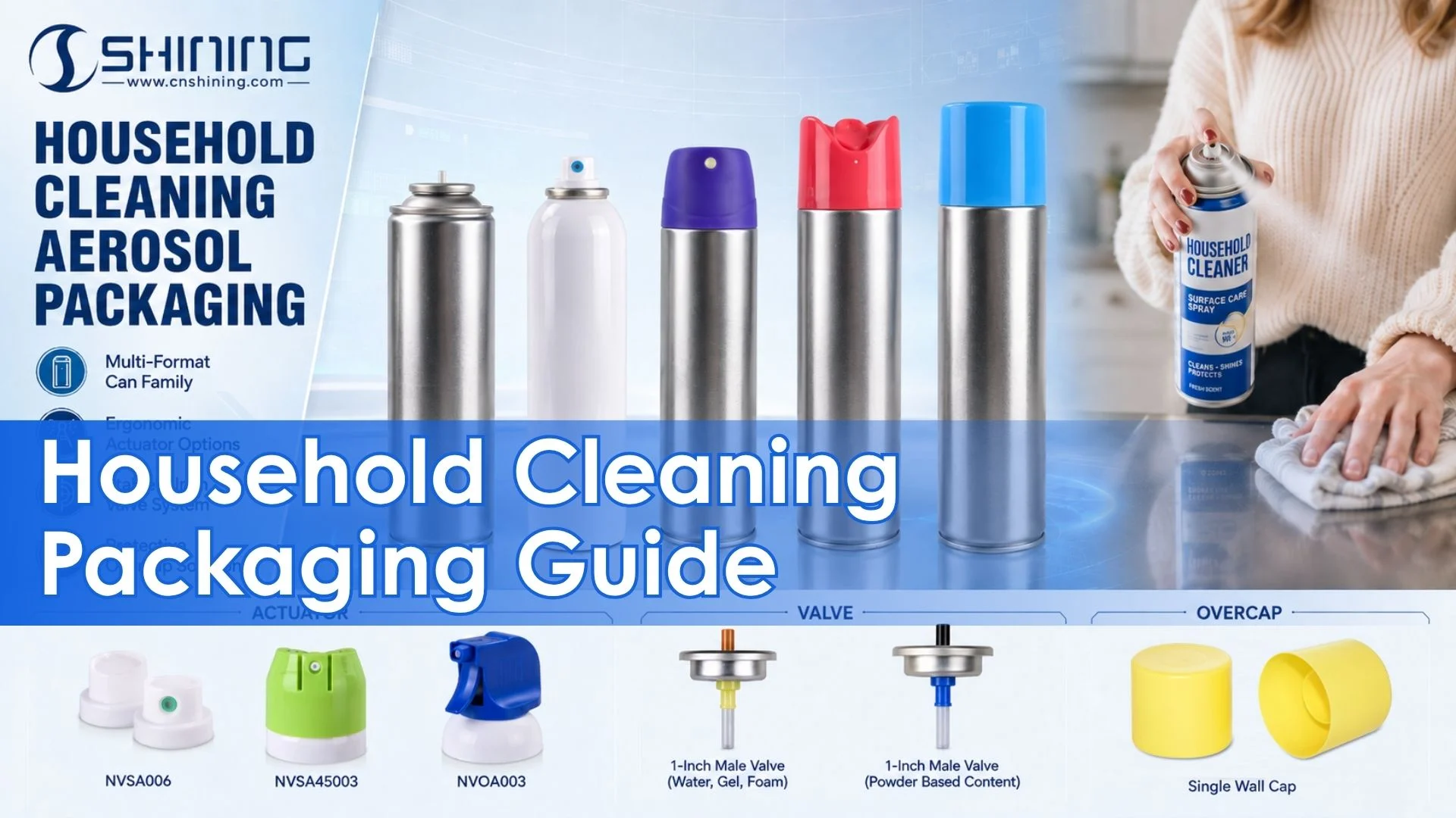 household cleaning aerosol spray