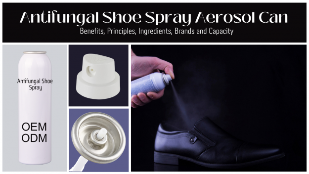 Antifungal Shoe Spray Aerosol Can Guide Benefits, Principles, Ingredients, Brands, Price and Capacity