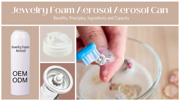 Jewelry Foam Aerosol Aerosol Can