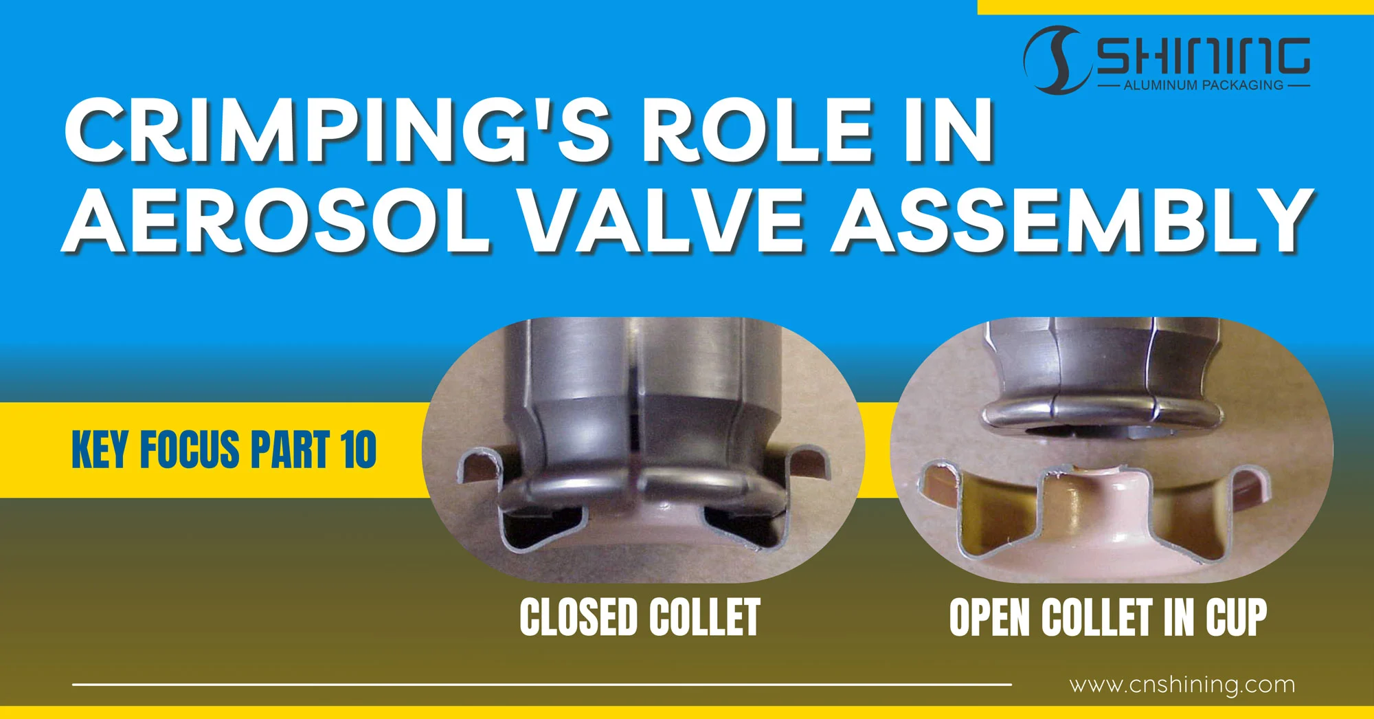 aerosol valve crimping