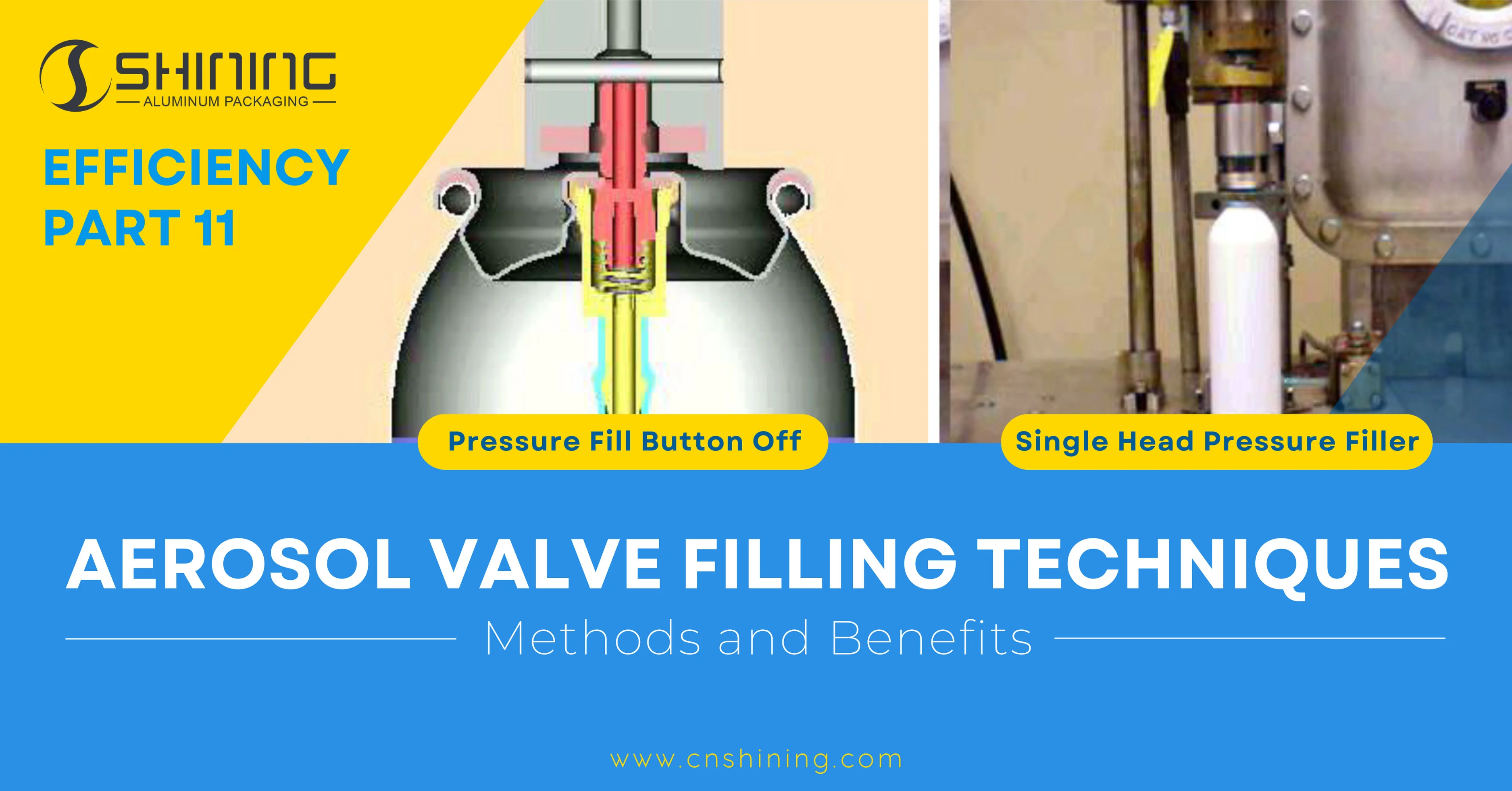 aerosol valve filling