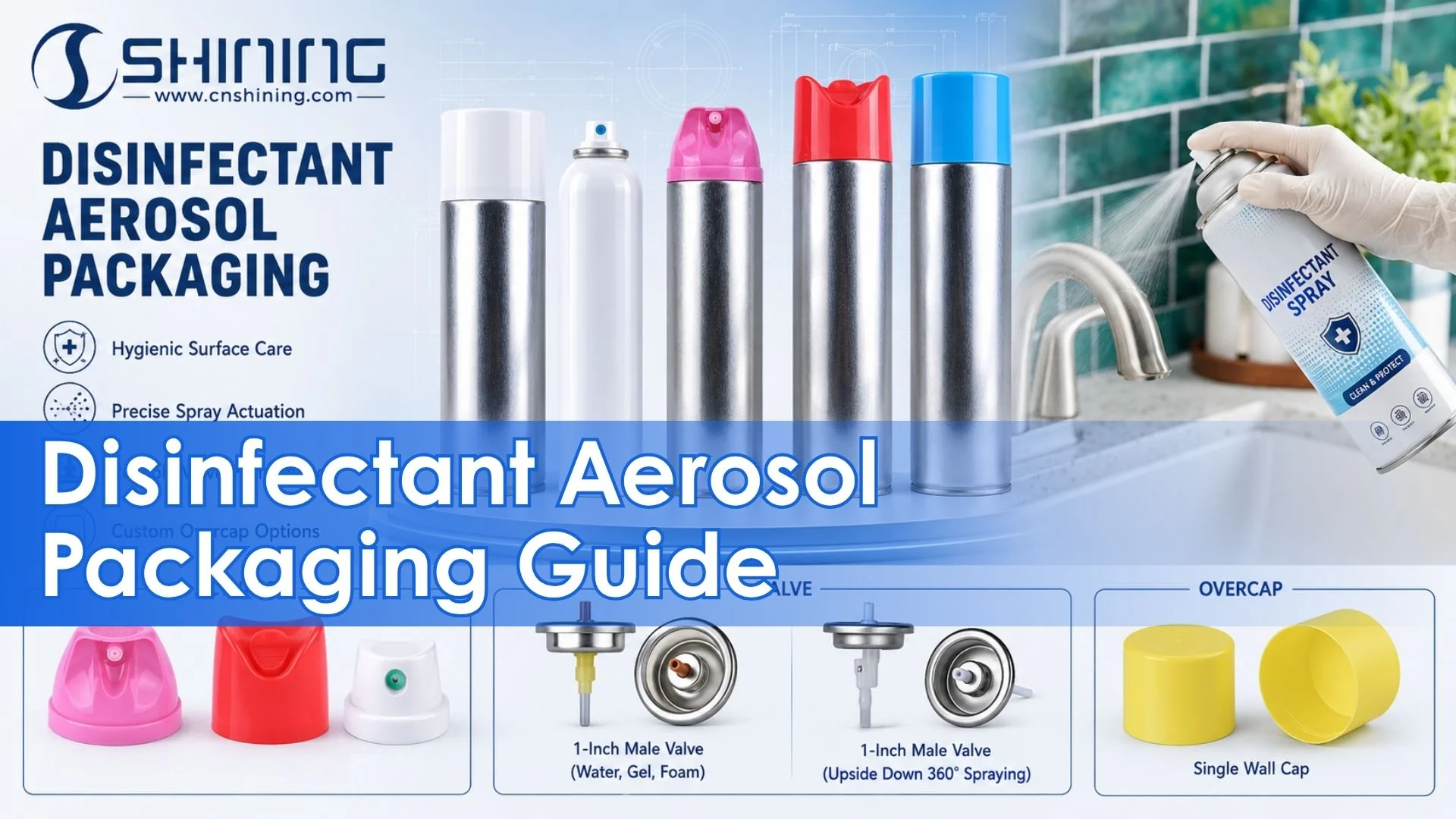 aerosol disinfectant spray