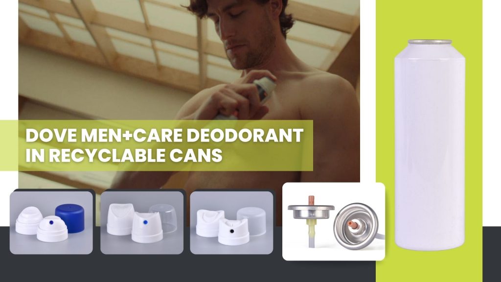 Dove Men+Care Deodorant in Recyclable Cans