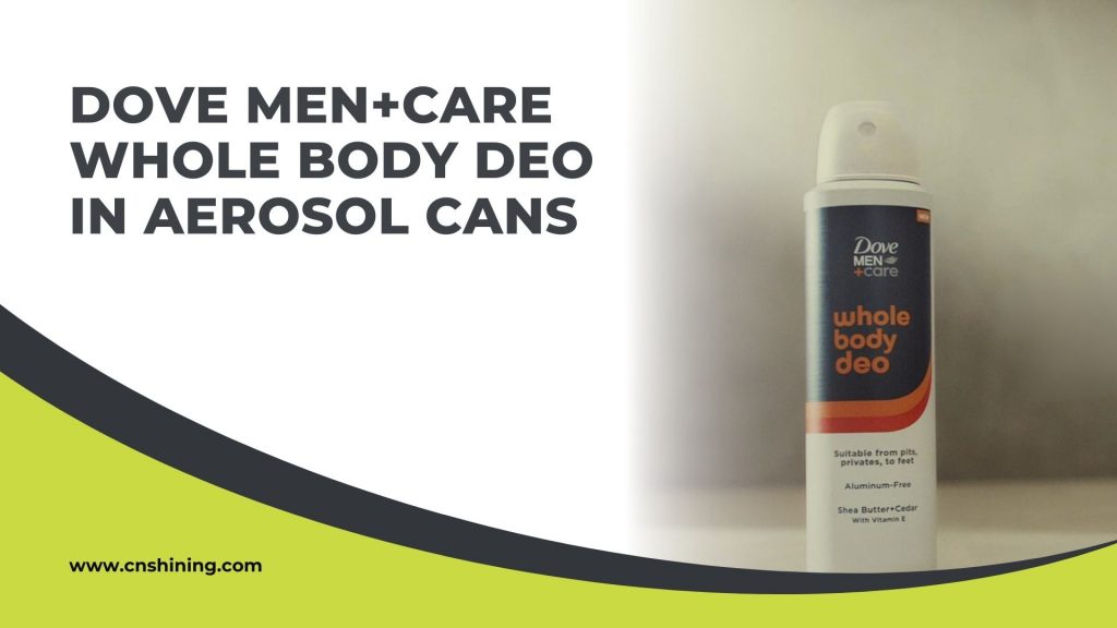 Dove Men+Care Whole Body Deo in Aerosol Cans