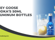 50-ml-Aluminiumflaschen von Grey Goose Vodka