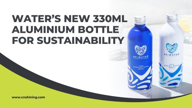La nueva botella de aluminio de 330 ml de ReWater para la sostenibilidad