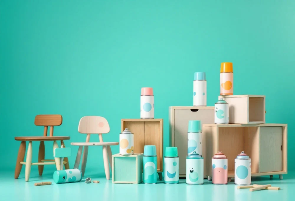 Anleitung zum richtigen Sprühen von Holzfarbe mit Aerosoldosen (Teil 2)