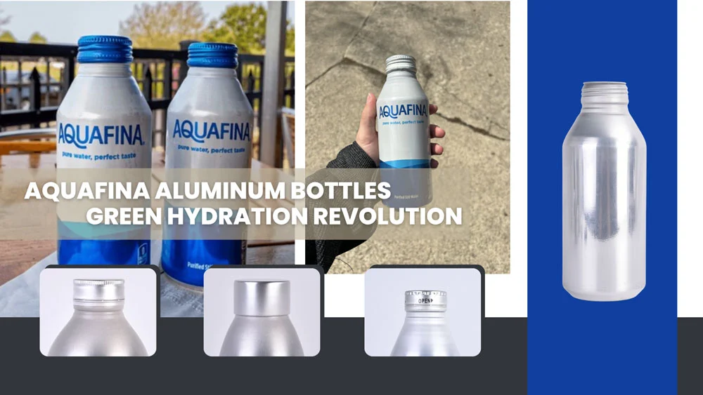 garrafas de alumínio Aquafina