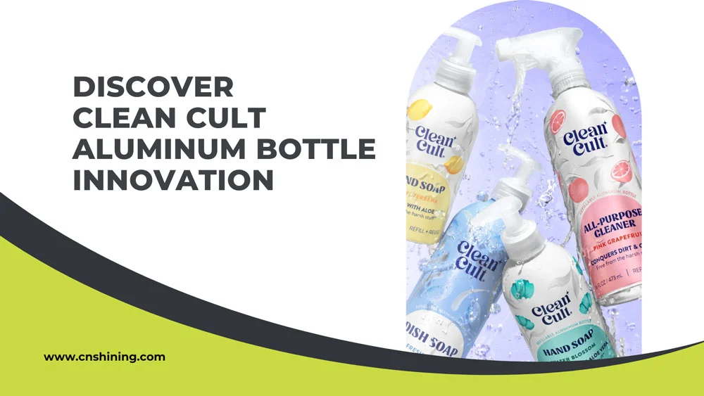 Алюминиевая бутылка Clean Cult