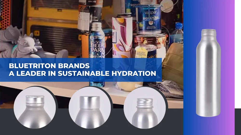 алюминиевые бутылки в оленьем парке