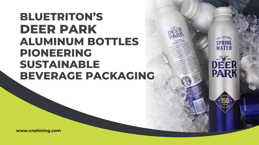 алюминиевые бутылки в оленьем парке