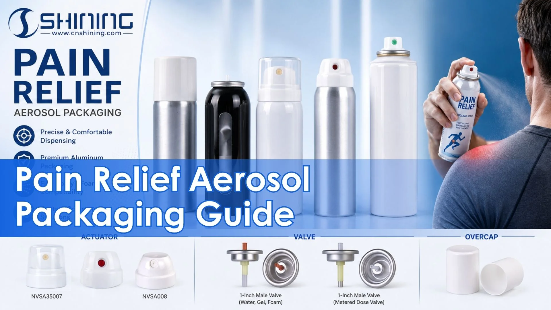 Schmerzlinderndes Aerosolspray