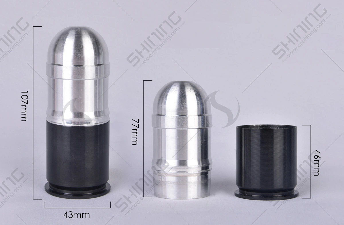 Aluminum Cartridge for 40mm Grenade Shell