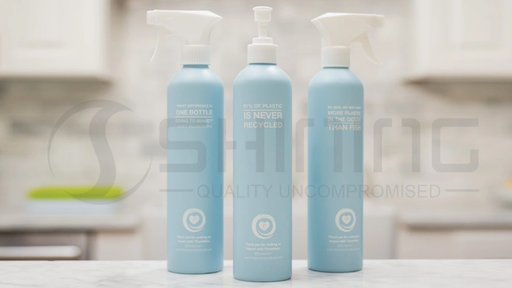 Алюминиевая бутылка для чистки поверхностей