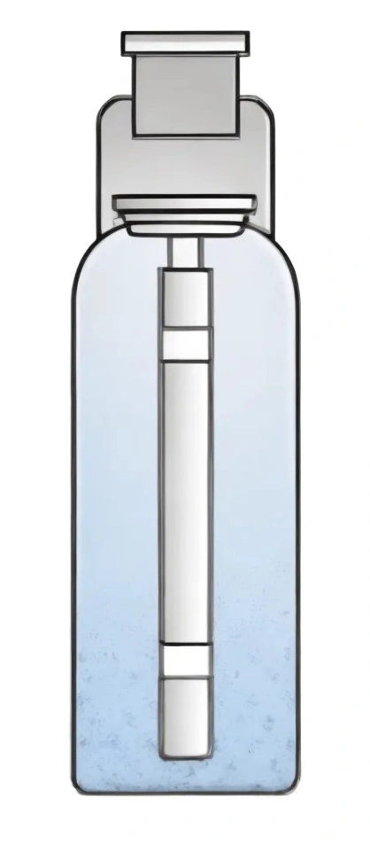 Fabricante de bolsas con válvula 4 Proceso de llenado de aerosol con bolsa con válvula, paso 3