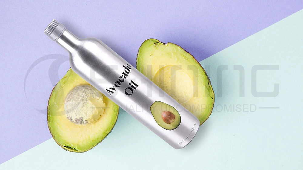 아보카도 오일용 알루미늄 병