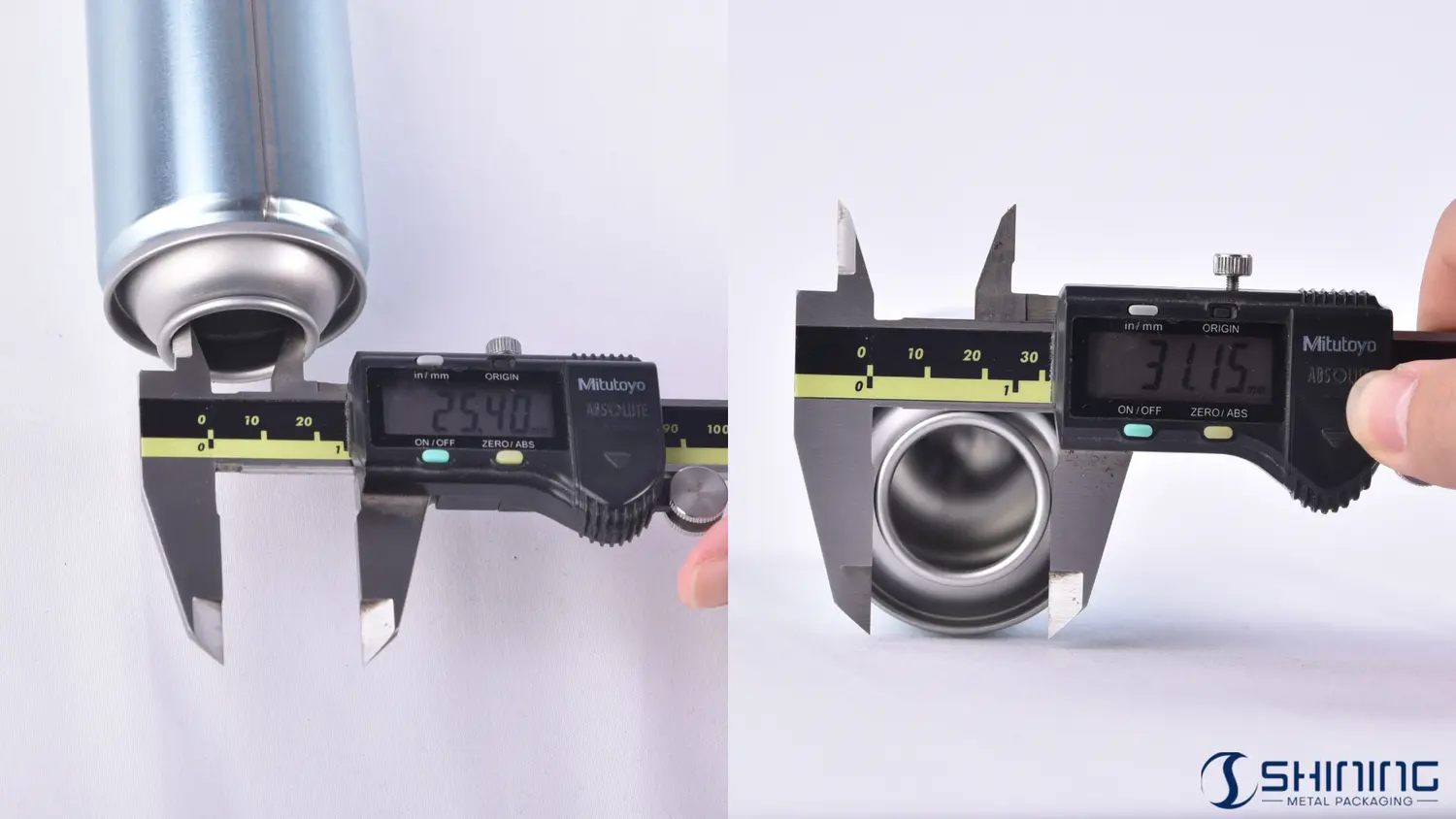 Necked-in can top diagram